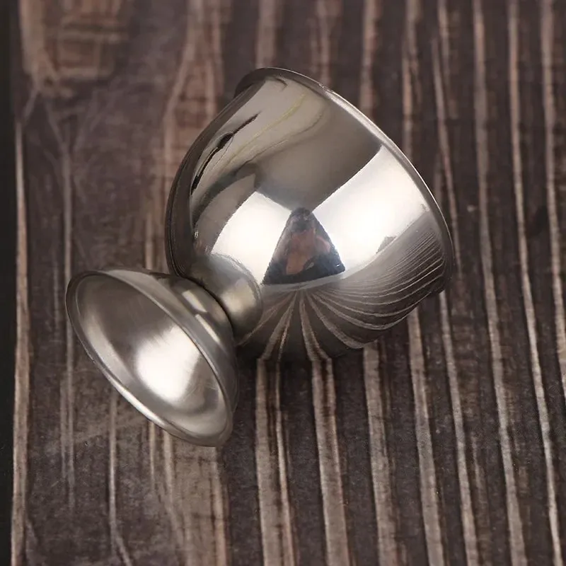 4pcs Stainless Steel Boiled Egg Cups Stand Rack Eggs Holder Kitchen Breakfast Cooking Tool Holder Cooking Tool Kitchen Gadgets — image 5