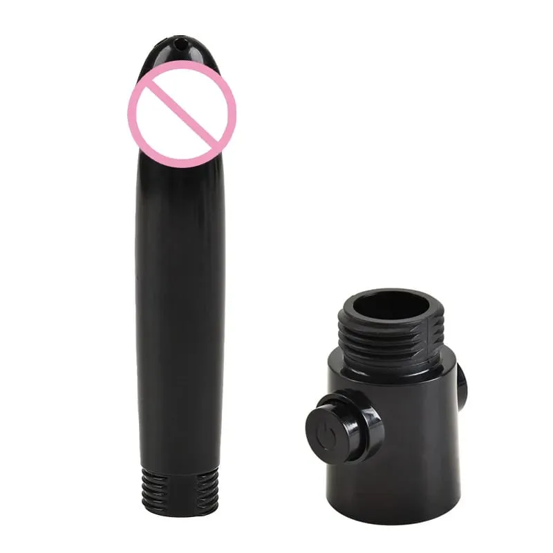 Douche Enema Shower Cleaning Set Anal Plug Dildo Beads Anal Enema Cleaning Butt Plug Gay Sex Toy For Man — image 9