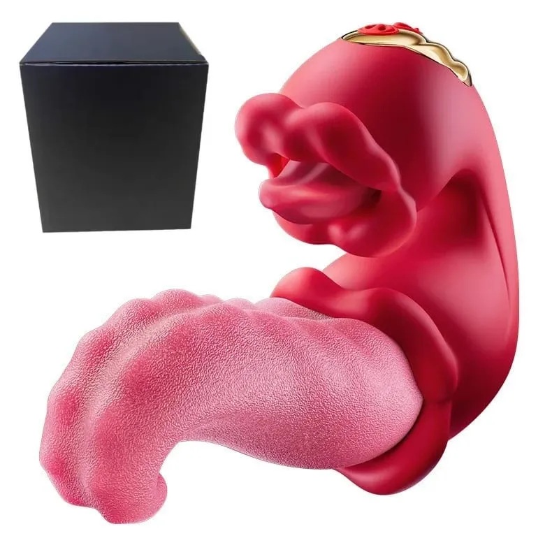 2025 New Swing Tongue Licking Vibrator Thrusting Dildo Nipple Clitoral Stimulator Female Masturbation Oral Sex Tools for Women — image 8