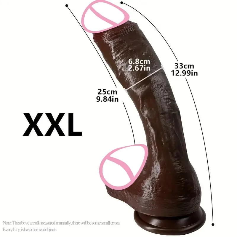 Oversized Realistic Dildo Huge Penis Penetration Anal Sex Toys For Women Masturbation Soft Dick Dildos Sexy Adult Sex Toy Gay — image 19