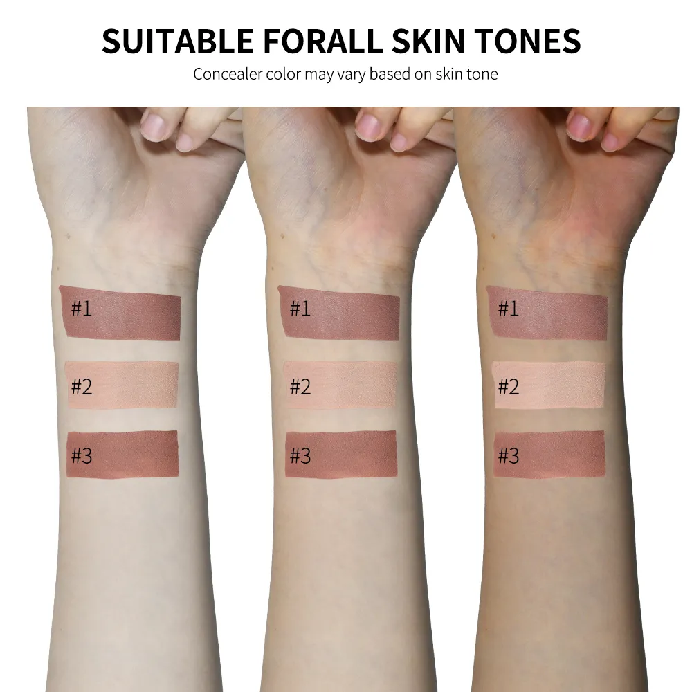 Under Eye Brightener Conceal & Brighten Dark Circles Nourishes The Skin Corrects Brightens Dark Nude Tan Colors Concealer Makeup