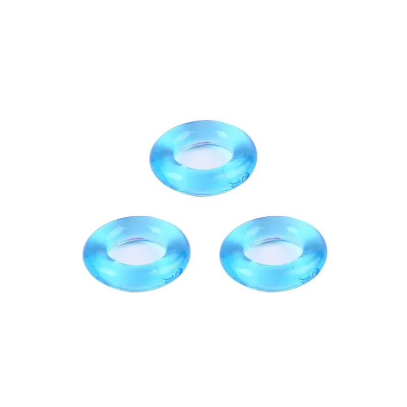Silicone Cock Penis Rings with Enlargers Erection Enhancing Ultra Soft Long Lasting Stronger Adult Sex Toys for Men Couples