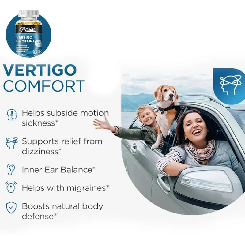 Vertigo Comfort Capsules - Inner Ear Balance Relieve Vertigo Dizziness Tinnitus — image 6