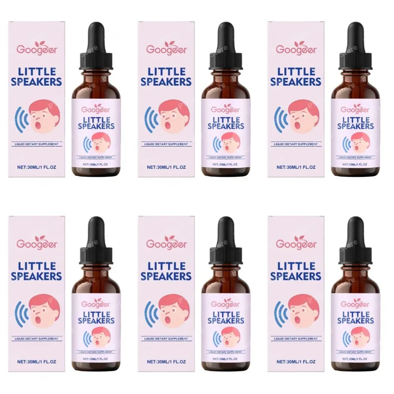 Googeer Little Speakers Liquid Supplement Vitamin B12 D3 Zeolite For Verbal Expression Language & Focus Support Kids 30ml — image 11