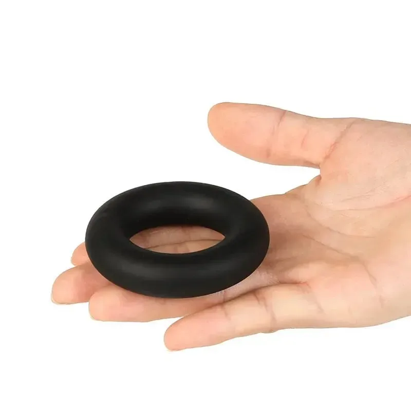 Male Scrotum Testis Restraints Liquid Silicone Penis Cock Rings Adult Game Sex Toys for Men Delay Ejaculation Lasting Erection — image 6