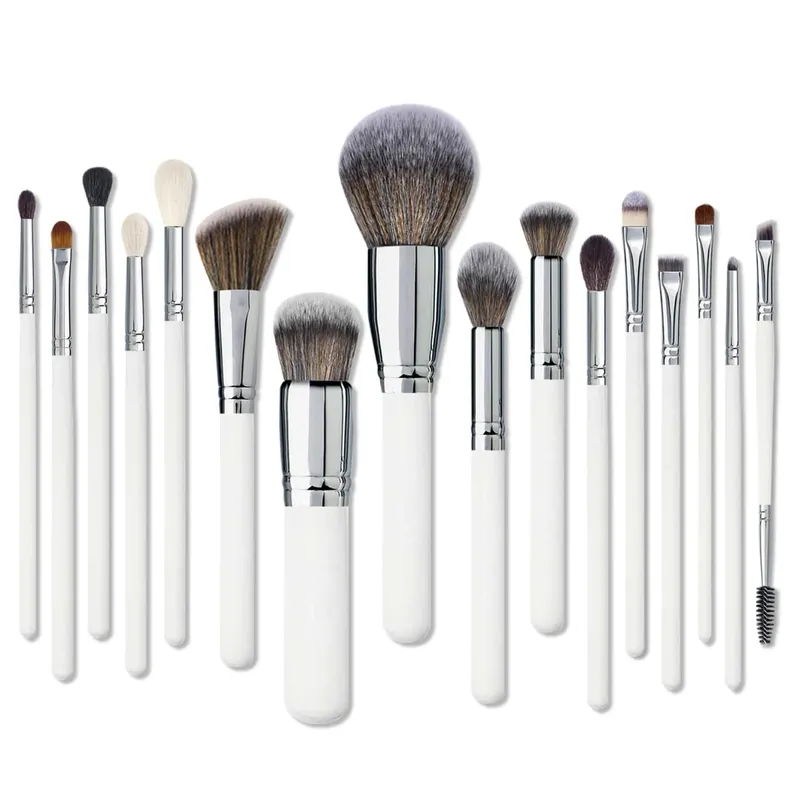 New 16/26 Pcs Wooden Handle Makeup Brushes Set Foundation Blush Concealer Eyeshadow Eyebrow Powder Brush Make Up Beauty Tools