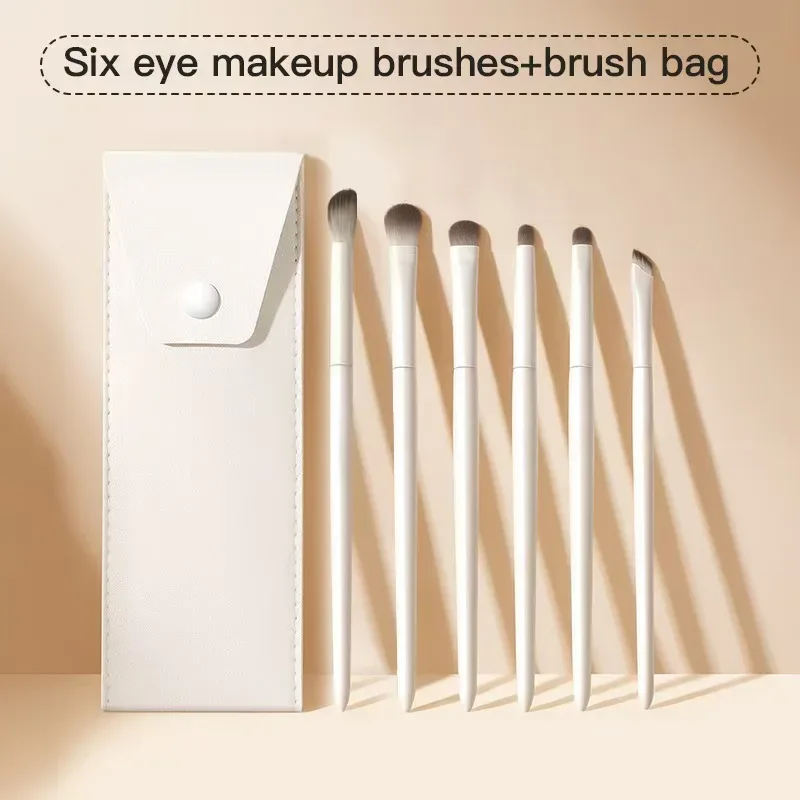 Eye Makeup Brush Set for Beginners Professional Makeup Brush Under-Eye Detail Cosmetic Brushes Kit Eyebrow Crease Shader