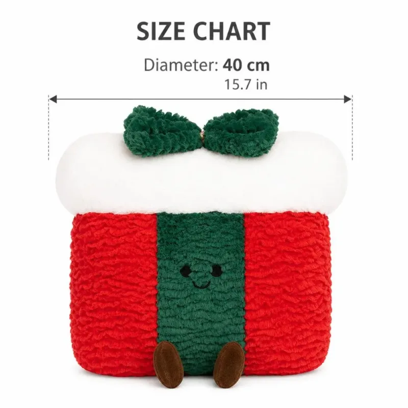 Leuke creatieve vorm Kerstkussen Zacht gevuld Comfortabel Gingerbread Man Kussen Seizoenspatroon Taille Kussen Home Decor — image 9