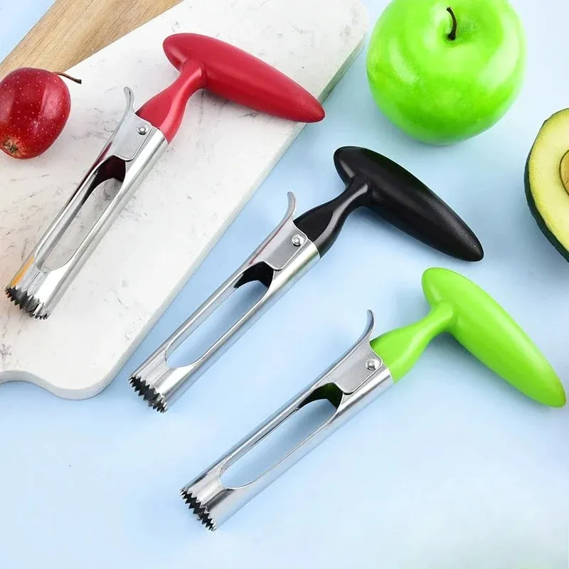 Premium Apple Corer Stainless Steel Apple Pears Core Remover Tool Fruit Cutter Seeder Slicer Knife Kitchen Vegetable Tools — image 3