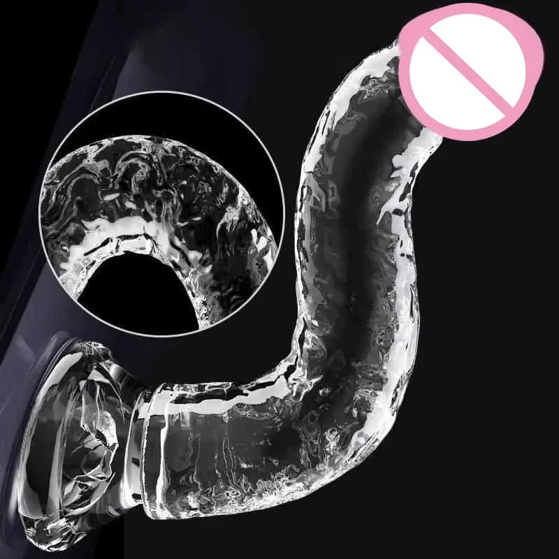 Realistické Dildo Jelly Přísavka na penis Dildo Big Dick Žena Masturbátor Klitorální Stimulátor Lesbické sexuální hračky pro ženy 7 velikostí — image 6
