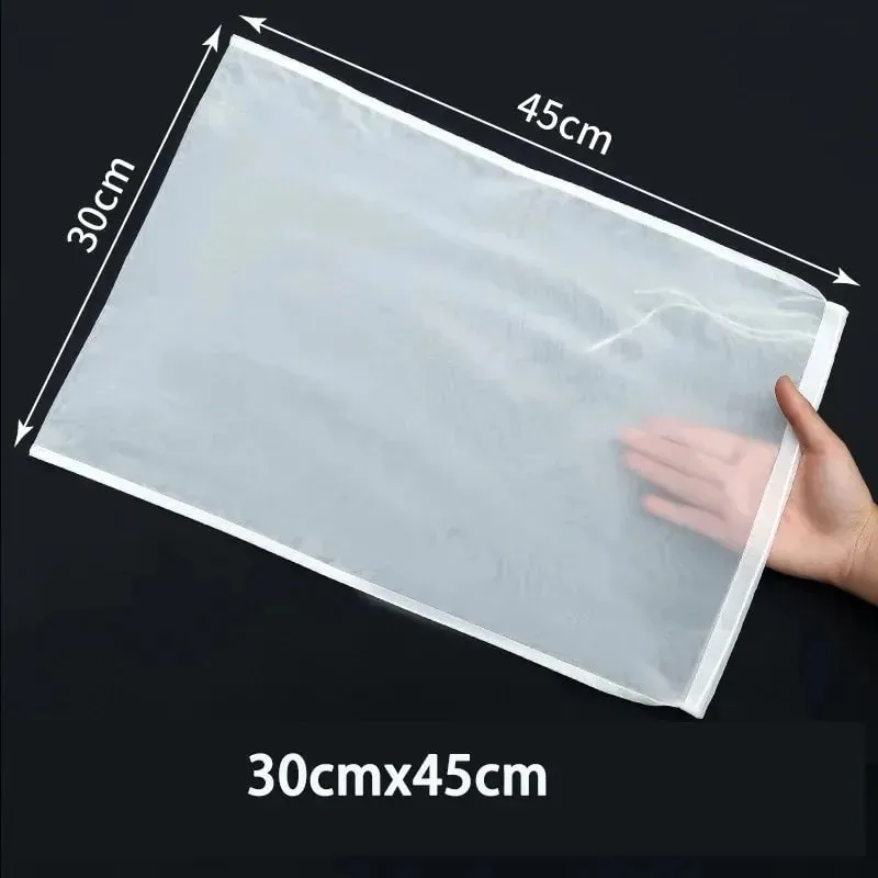 1/3/5Pcs Reusable Nut Milk Bags Strainers Unbleached Nylon Cheesecloth Bag Food Cheese Yogurt Filter Kitchen Fine Mesh Strainer — image 13