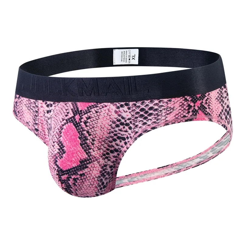 Cuecas masculinas sexy com estampa de leopardo, roupa íntima para homens, slip hombre, calzoncillos hombre, kinckers, cuecas gays
