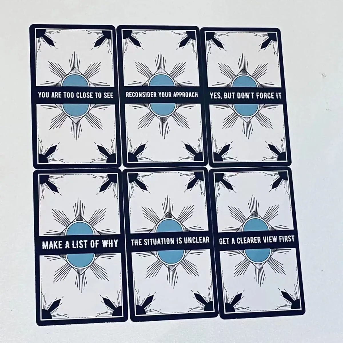 YES or NO Oracle DECKI Cards English Version 54pcs Get Quick Answers To Specific Questions Games Cards — image 5