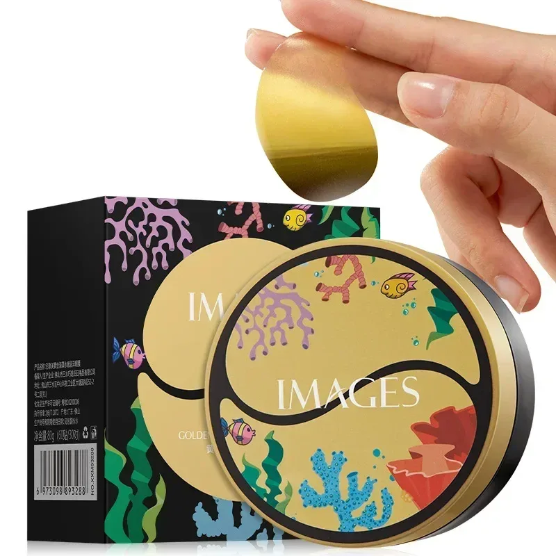 Collagen Eye Mask 60pcs Moisturizing Hydrating Firming Anti Dark Circles Eye Bags skincare Gel Masks Eyepatch Beauty Eye Patches — image 13