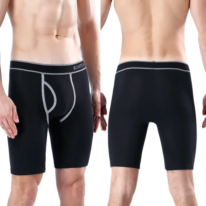 2026 Gaya Baru Kapas Fly Boxer Seluar Dalam Kaki Panjang Untuk Seluar Pendek Lelaki Saiz Besar Dan Seluar Dalam Homme Jenama Mewah Boxerhomme Seluar Dalam — image 5