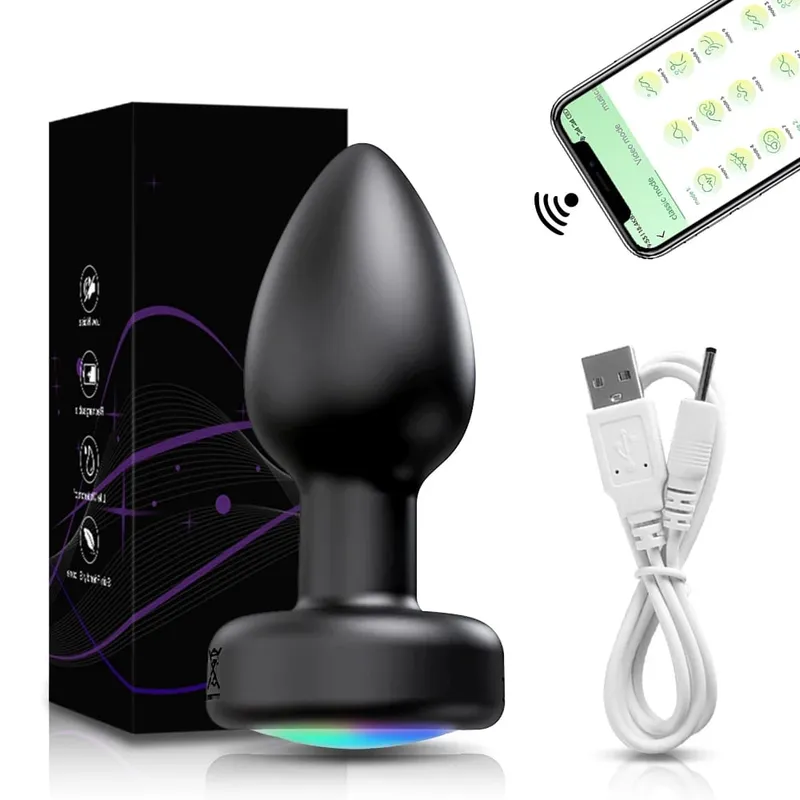 Wireless Bluetooth Prostate Massager Vibartor for Male APP Remote Control Butt Plug Women Anal Vibrating Adults Sex Toys — image 8