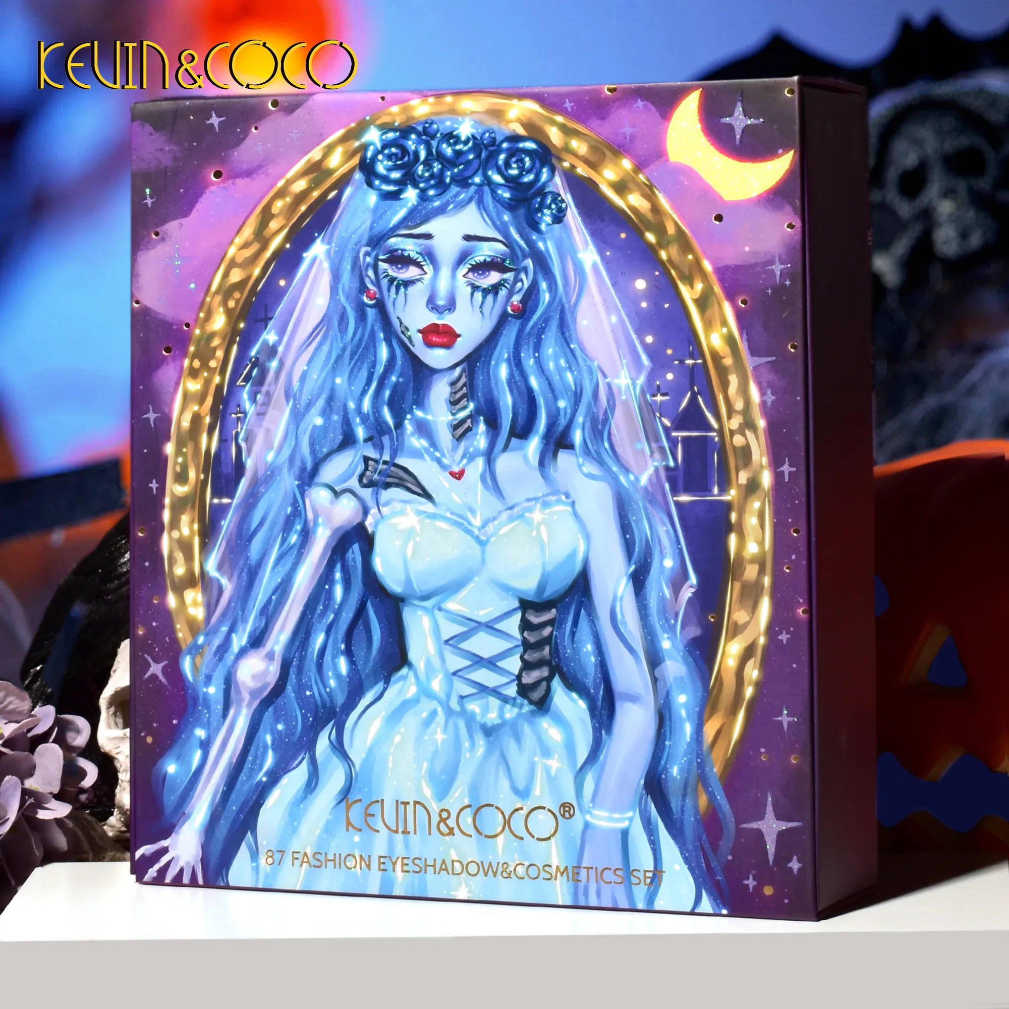 87 Color Fashion Eyeshadow Cosmetic Set Eye Shadow Lipgloss Lipstick Makeup Kit — image 1