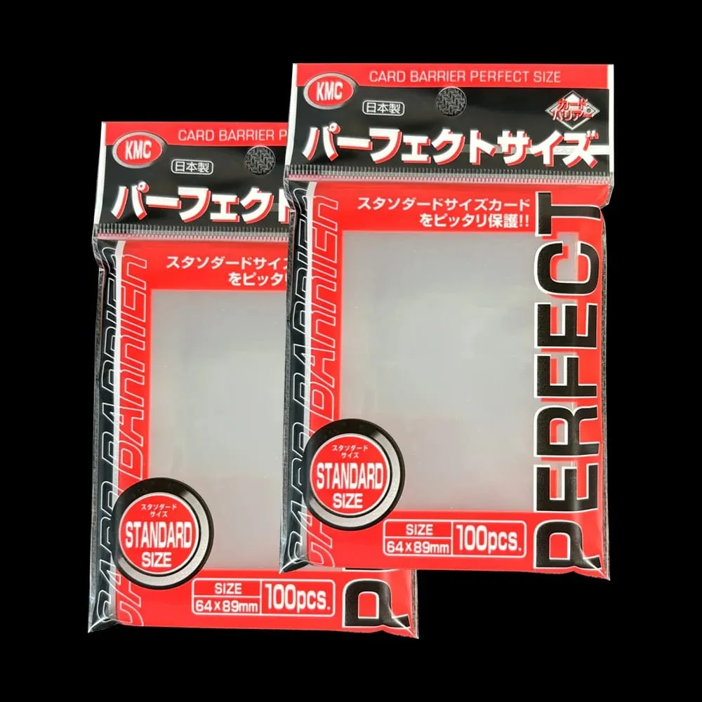 100pcs/200pcs/300pcs 64x89mm Perfect Size KMC Sleeves Trading Card Sleeve Board Game Cards Outer Protector for MTG/YGO Card — image 6