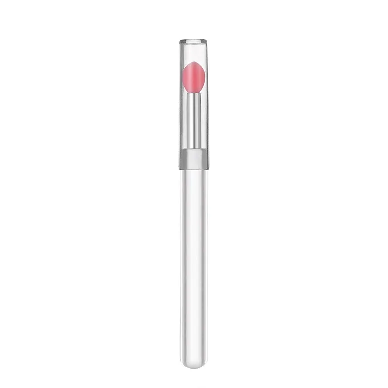 Silicone Lip Balms Lip Mask Brush With Sucker Dust Cover Makeup Brushes Lip Film Brush Anti-lost Dust Cover — image 7