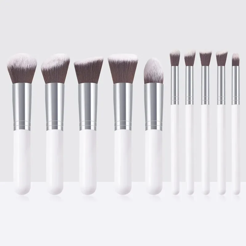 10pcs Set Makeup Brushes Tool Set Cosmetic Powder Eye Shadow Foundation Blush Blending Beauty Maquiagem Beauty Kit for Party