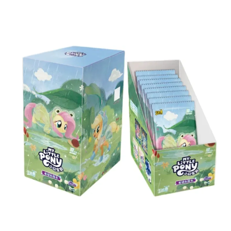 แท้ My Little Pony มิตรภาพ Forever Moon 12 11 10 Series การ์ดสะสม Fluttershy อะนิเมะสินค้าของขวัญ — image 14