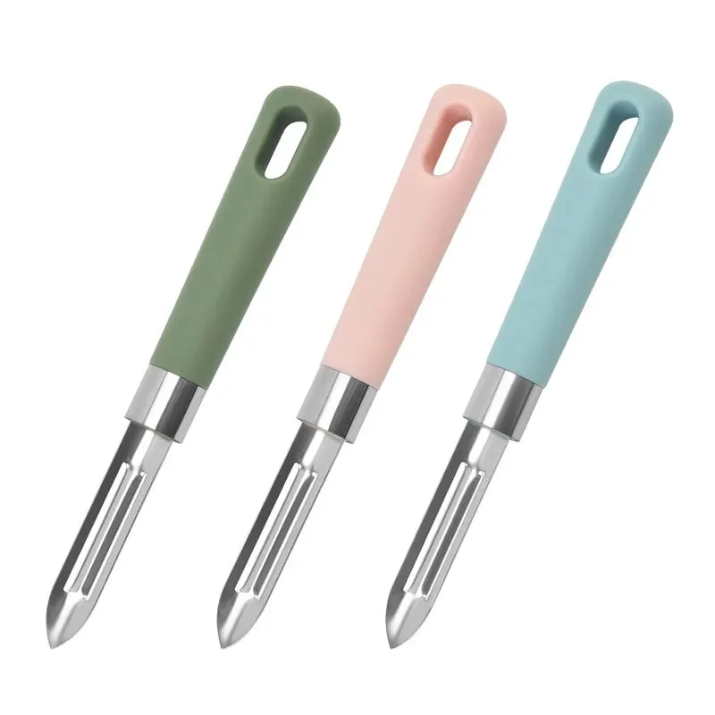 Pelador de verduras giratorio multifuncional para patatas, zanahorias, manzanas, herramienta de cocina ergonómica antideslizante, rebanador de frutas, aparato doméstico — image 7
