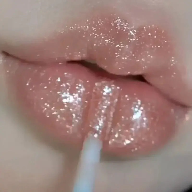 Sweet sparkling lip glaze mirror lip shine light lip gloss transparent lip gloss water gloss pure desire — image 2