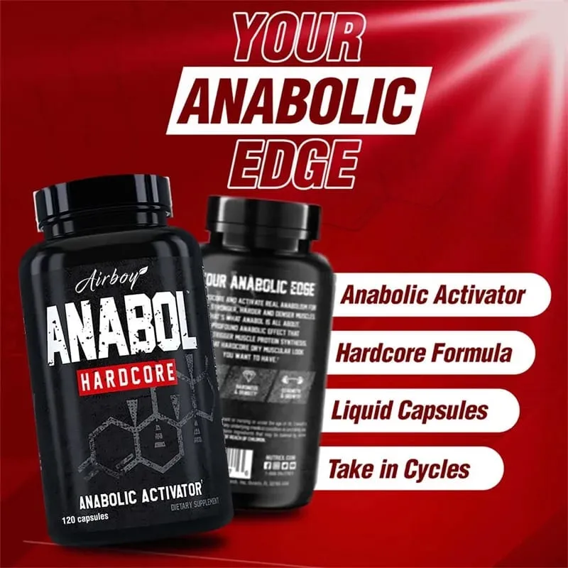 Anabol Hardcore - Make Your Muscles Bigger Stronger Harder & Denser Promote Muscle Growth Increase Strength and Endurance — image 5