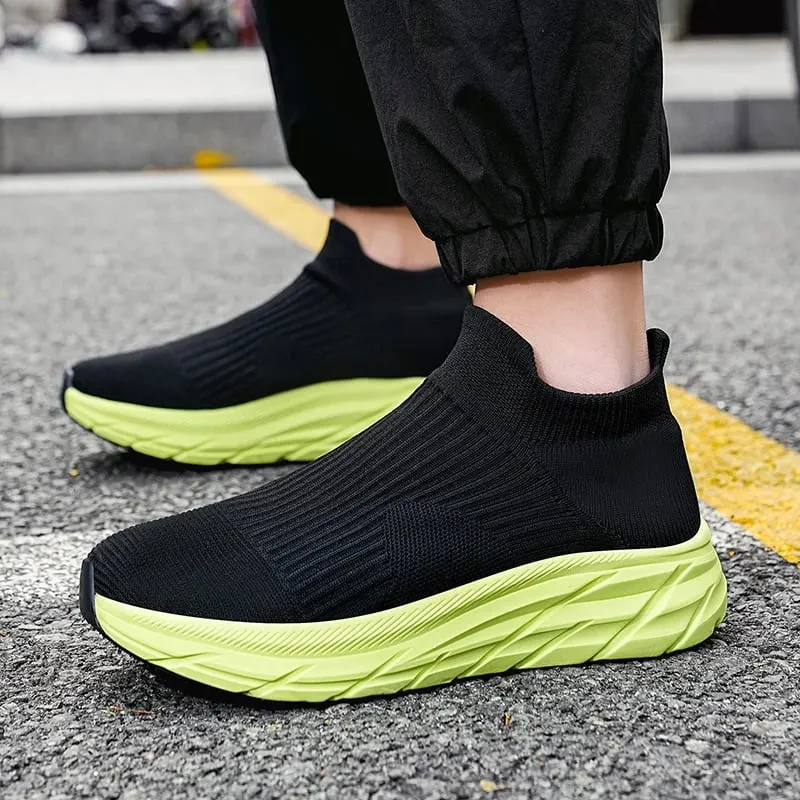 Men's Running Shoes Lightweight Breathable Mesh Elastic Comfortable Durable Fashion Casual Hot Selling Sports Sneakers — image 6