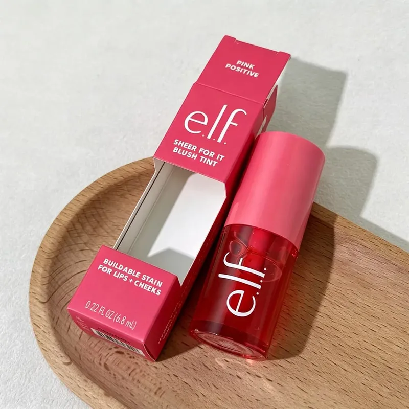 Elf New Sheer For It Blush Tint Dual-Use Liquid Blush Lip Gloss Sheer Tone Smooth Texture Nice Glow For Lip Cheek Daily Makeup — image 10