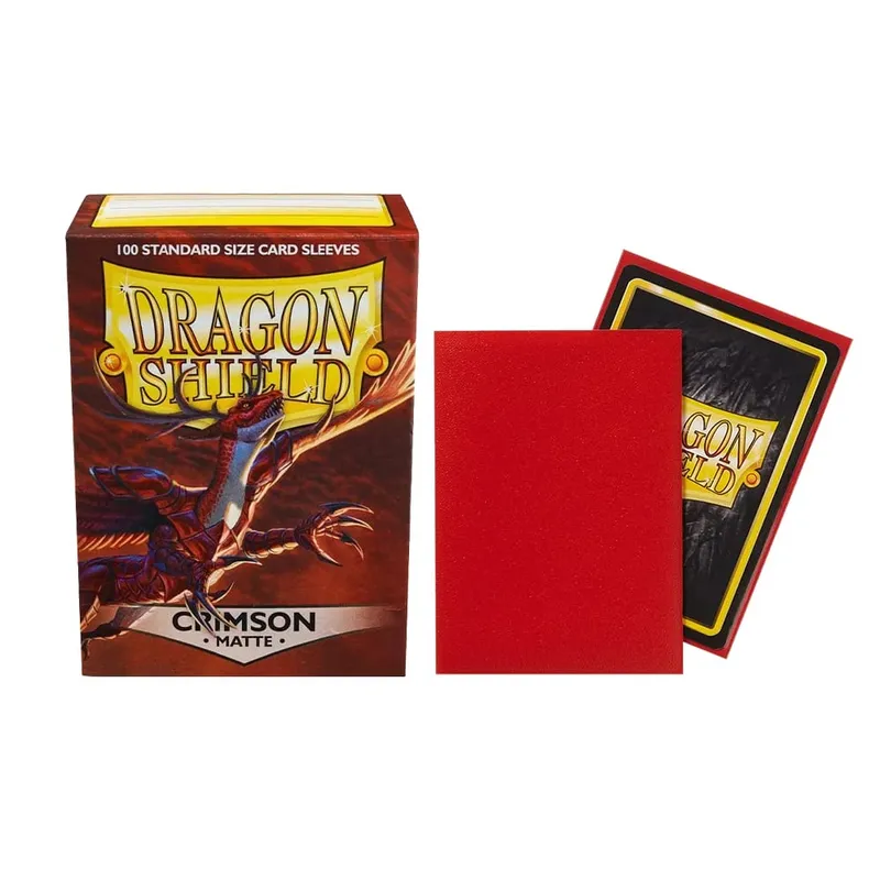 100 PCS/BOX Multicolor Dragon Shield Cards Sleeves Cover Matte Cards Sleeves Protector for TCG/PTCG Star Card Board Games Cards — image 8