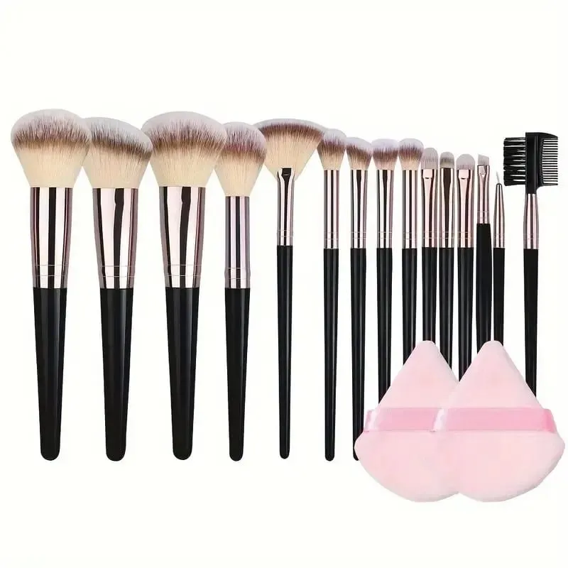 Professional 3-20PCS Makeup Brushes Set Eyeshadow Foundation Concealer Blending Blush Brush Kabuki Soft Fluffy Women Beauty Tool — image 16