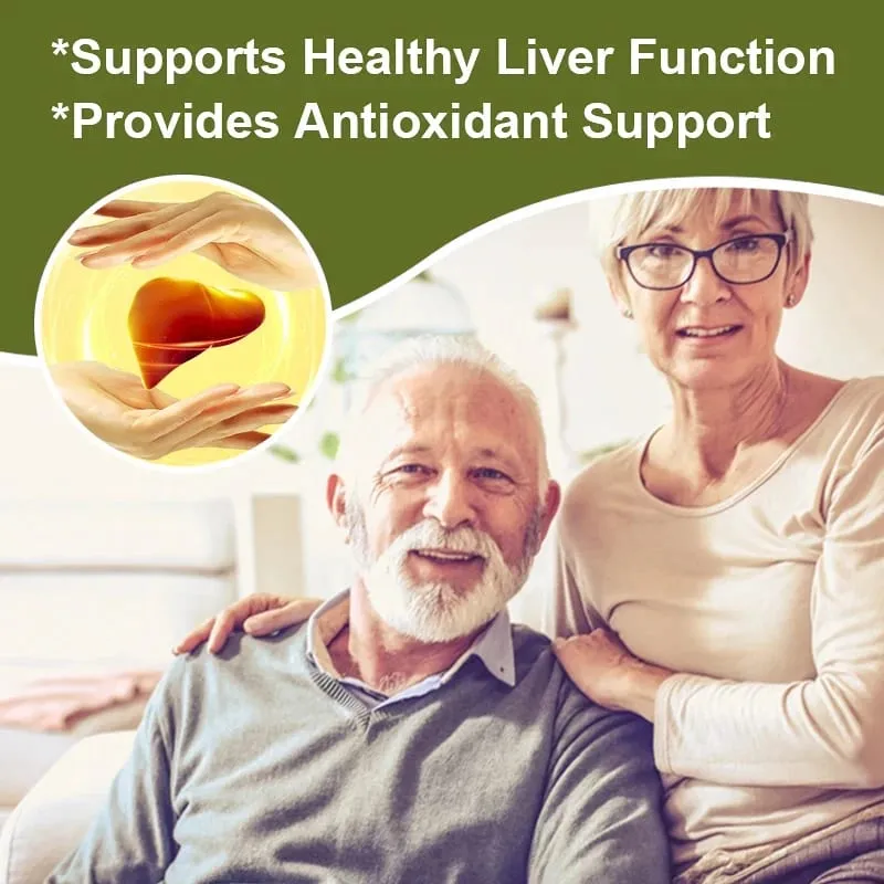 Natural Milk Thistle Supplement - Detoxifying and Cleansing for Men and Women Liver Health and Supports Liver Function — image 4