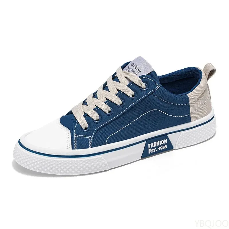 Lightweight breathable Men Shoes New Canvas Shoes Comfortable Plus Size Wear Resistant Fashionable Men Casual Sneakers — image 5