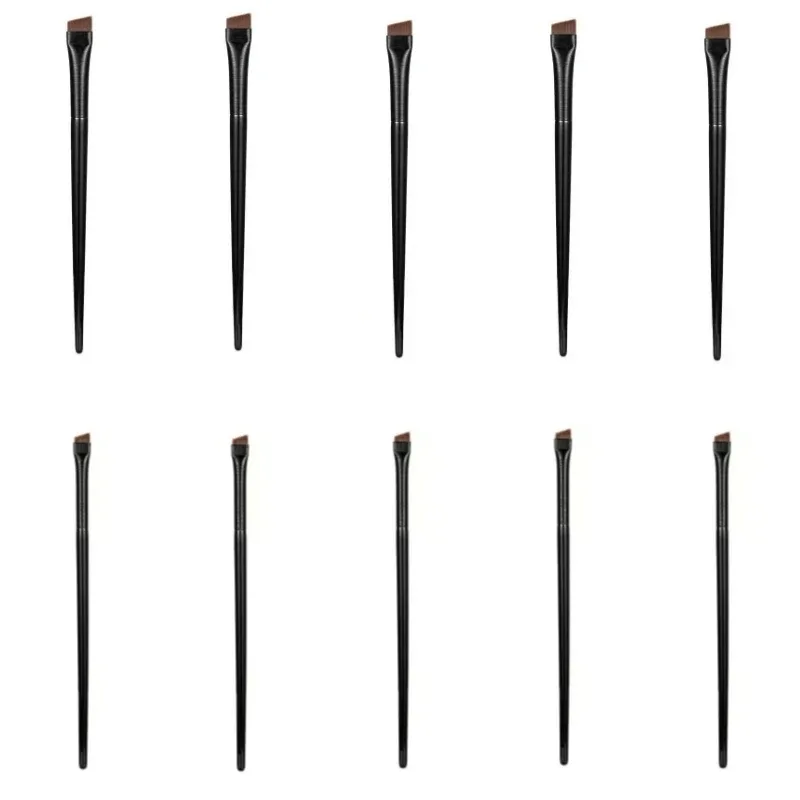 New 2 pieces/set eyebrow contour brush eyebrow eyeliner brush portable small angle eyebrow brush female makeup tool — image 13