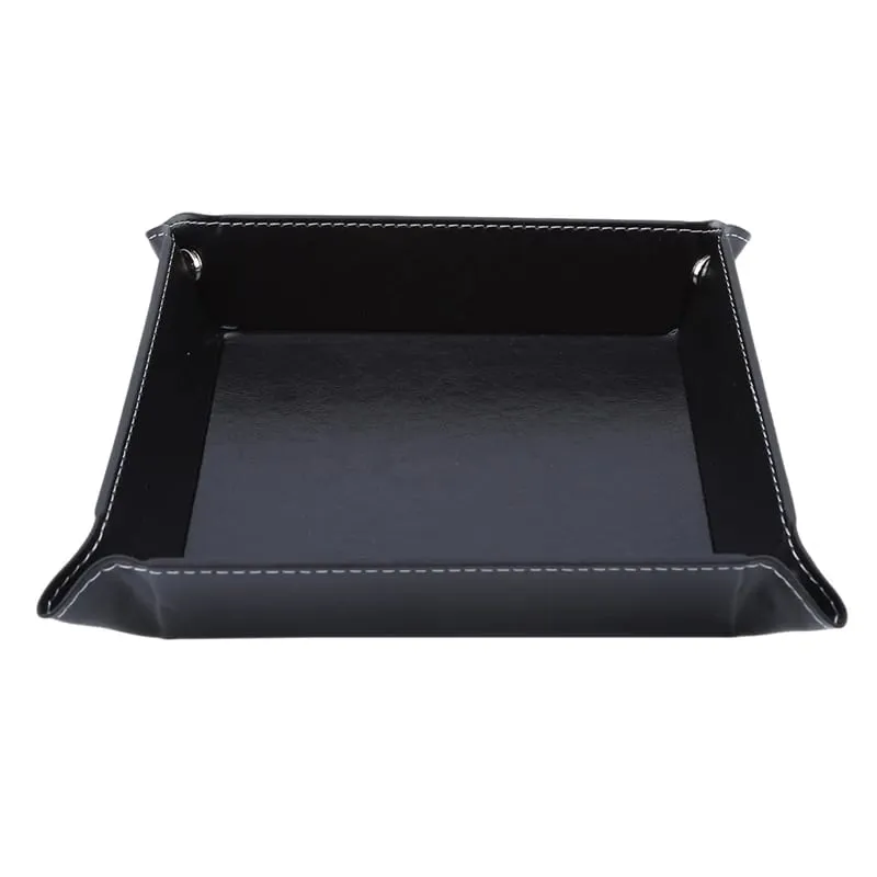 Game Dice Tray Solid Color Dice Box Games Dice Storage Portable Folding Dice Storage Rolling Tray For Use — image 10