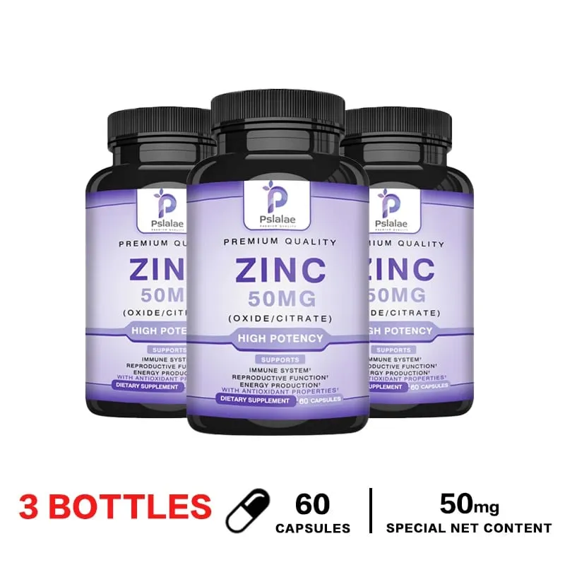 Zinc Supplements - Promotes Energy Production Supports Immune System and Overall Health — image 10