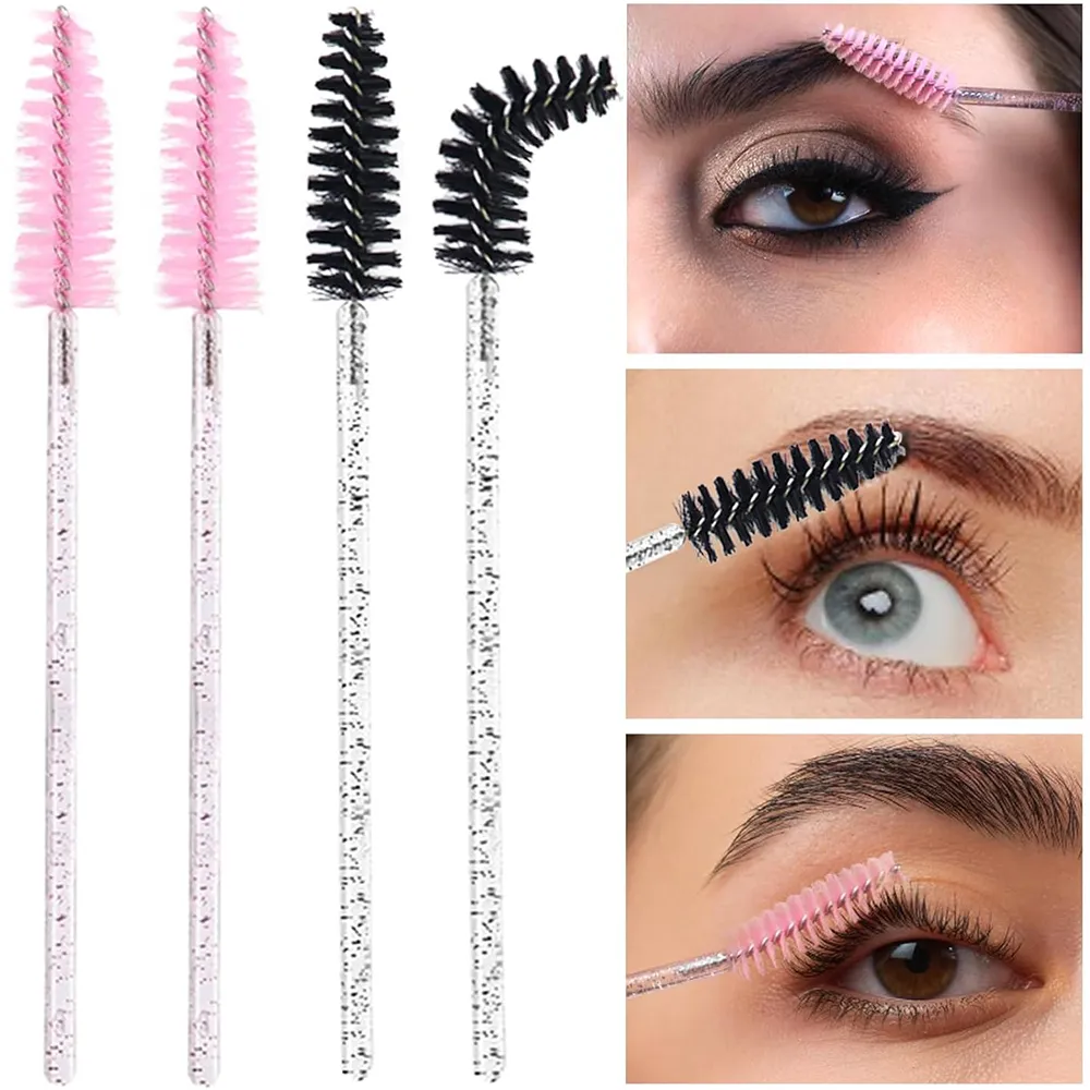 500Pcs Lash Brushes Eyelashes Extension Brush Kits Makeup Tool For EyelashMascara Wands Applicator Spoolers Tools Wholesaler