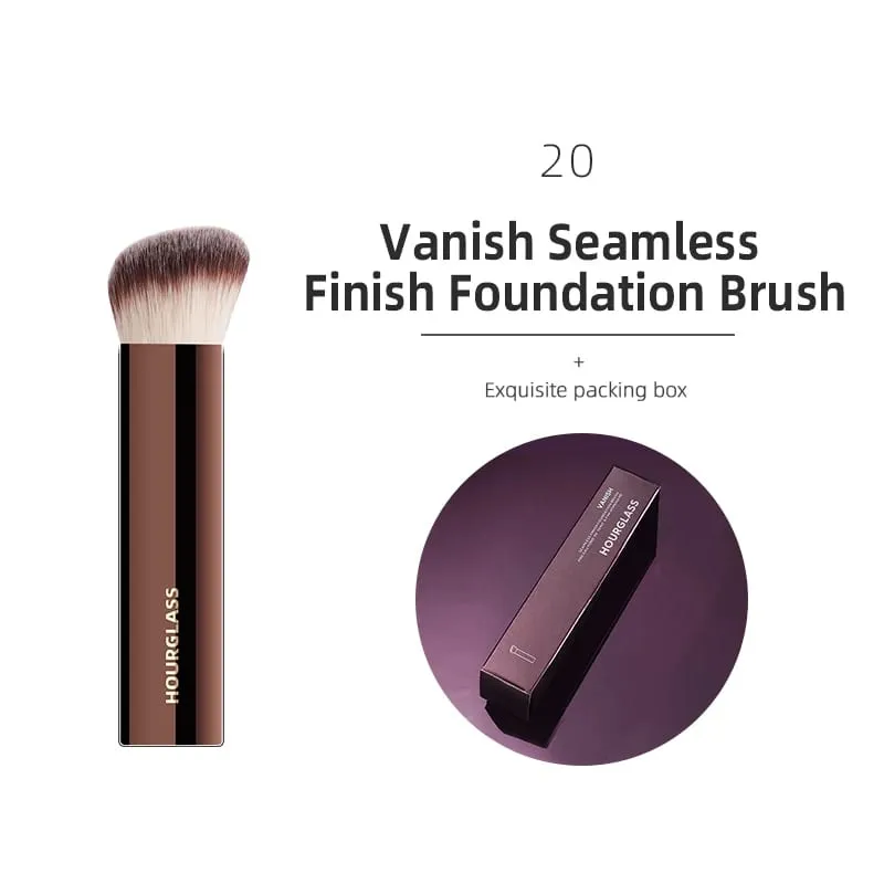 Hourglass Makeup Brushes Powder Foundation Concealer Blusher Bronzer Eye Shadow Eyebrow Eyeliner Sculpting Brush — image 12