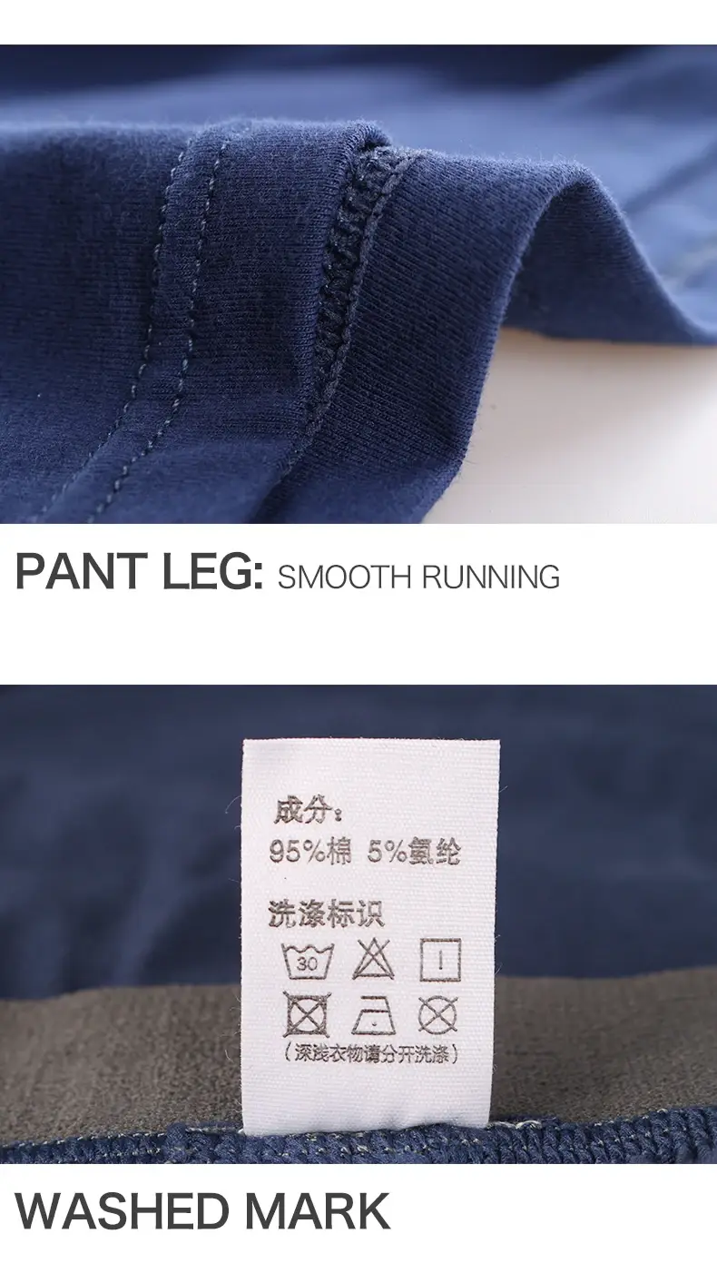 3Pcs Men's Underwear Loose Home Shorts Summer Boxer Briefs Thin Cotton Arrow Pants Large Size Four Corners Home — image 15