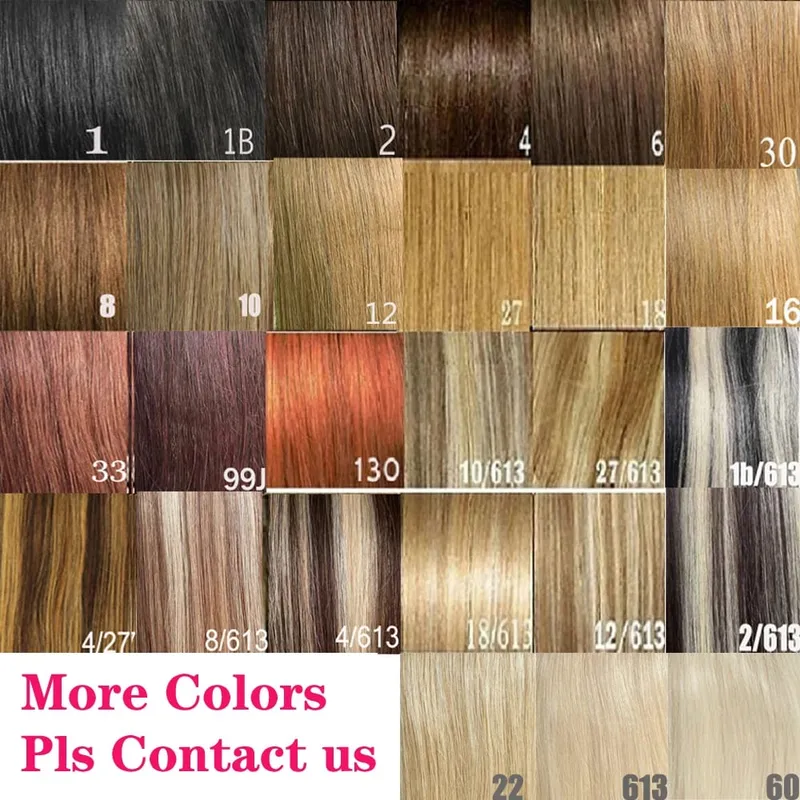 100% Brazilian Human Remy Hair Extensions 16"-26" 5 Clips 1pcs Set No-lace 100g-200g Clips In One Piece Natural Straight
