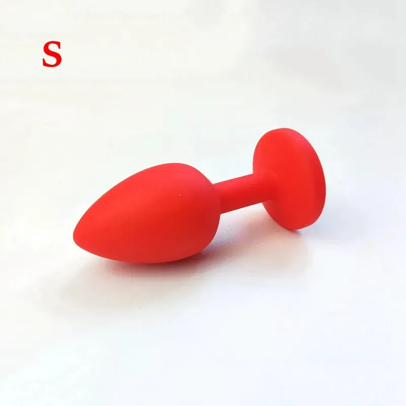 S/M/L Silicone Butt Plug Anal Plugs Unisex Sex Stopper 3 Different Size Adult Toys for Men/Women Anal Trainer For Couples SM