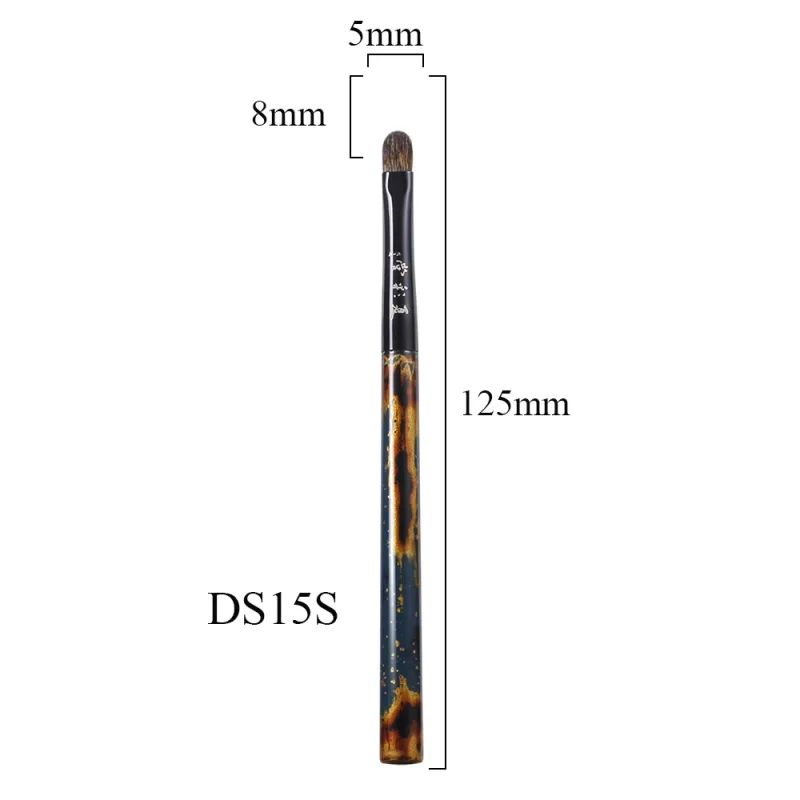 Professional Handmade Make Up Brush 1PC Eye Shadow Brush Soft Squirrel Hair Luxury Raw Lacquer Handle Makeup Brushes