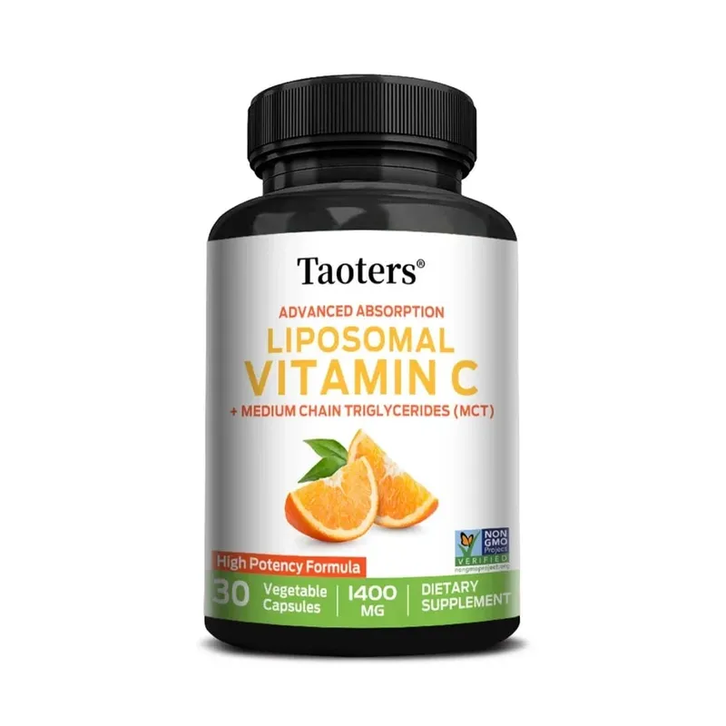 Liposomale vitamine C 1400 mg - Bevordert de collageenproductie Immuunondersteuning Krachtige antioxidant — image 9