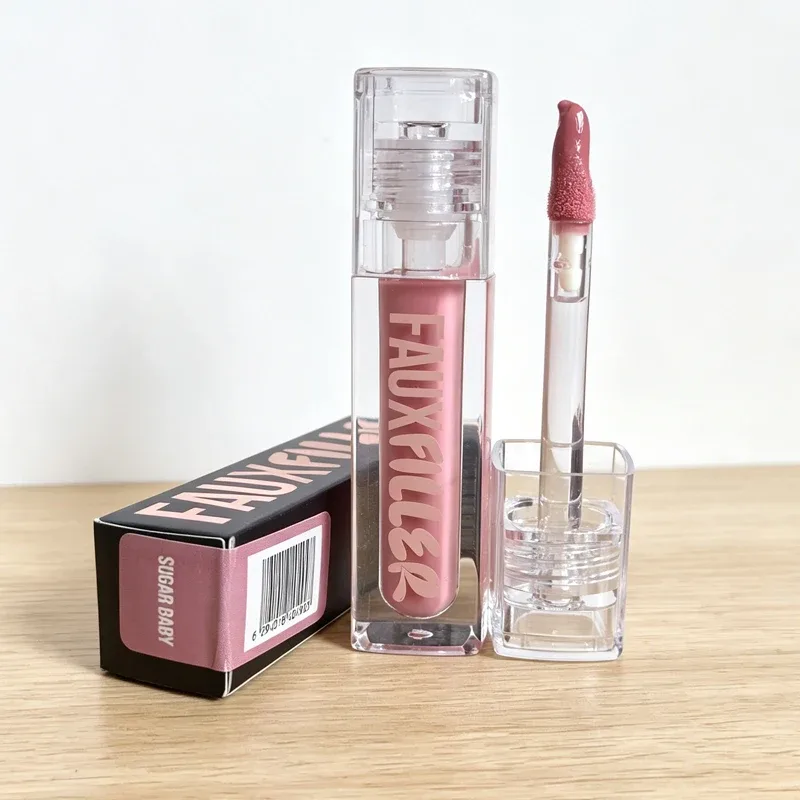 Hot Beauty Bombshell Sugar Baby Shiny Non-Sticky Lip Gloss Hydrating Crystal Clear Lip Oil Plumping Moisturizing Lipstick Makeup — image 12