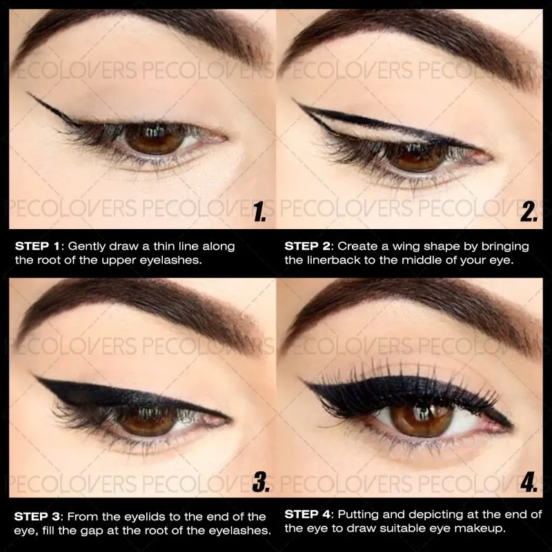 1pcs Eyeliner Green and Black Waterproof and Sweat-proof Long-lasting and Natural Eyeliner Pen Eye Cosmetics — image 6