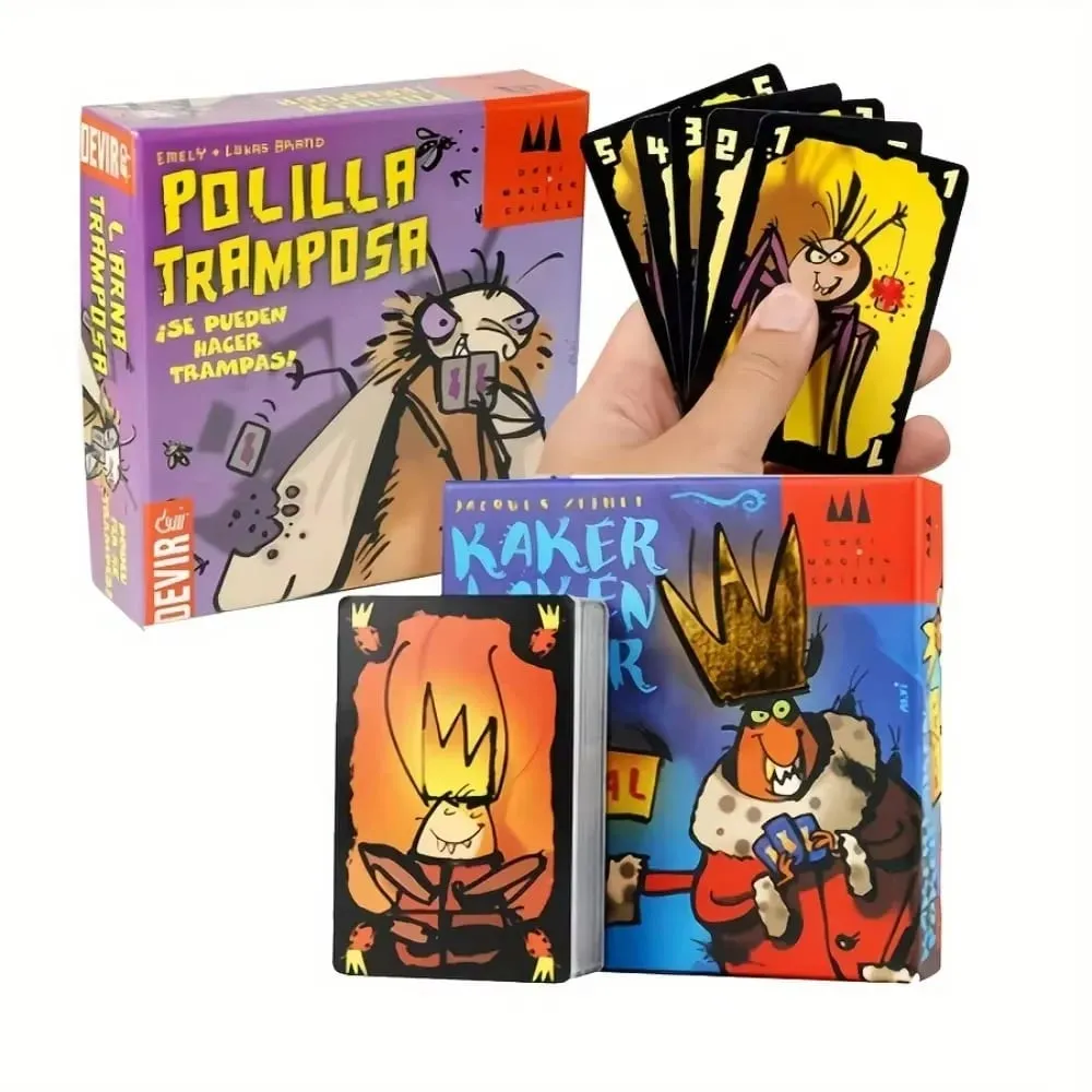 Spanish Cheating Moth German Cockroach Adult Children Leisure Party Game Creative Small Gifts