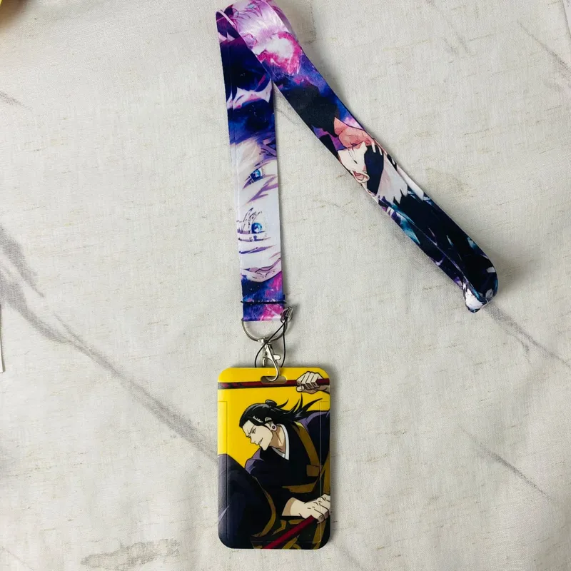 Anime Lanyard For Keychain ID Card Cover Passport Student USB Badge Holder Cool Neck Straps Accessories Friends Gifts — image 6