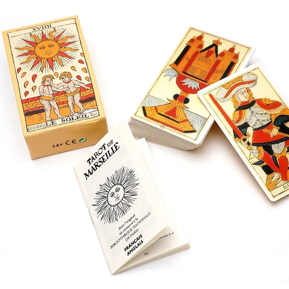 Français Tarot de Marseille Tarot Cards de Conver 78 Lames booklet French 78 Card of The Tarot de Marseille Published Board Game — image 3