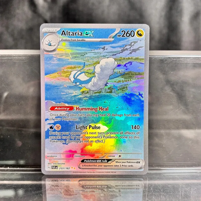 Holographic Game Trading Collection PTCG Proxy Cards Charizard Pikachu Mew EX Singl PKM Foil Cards Gengar VMAX Skyridge (SK) — image 17